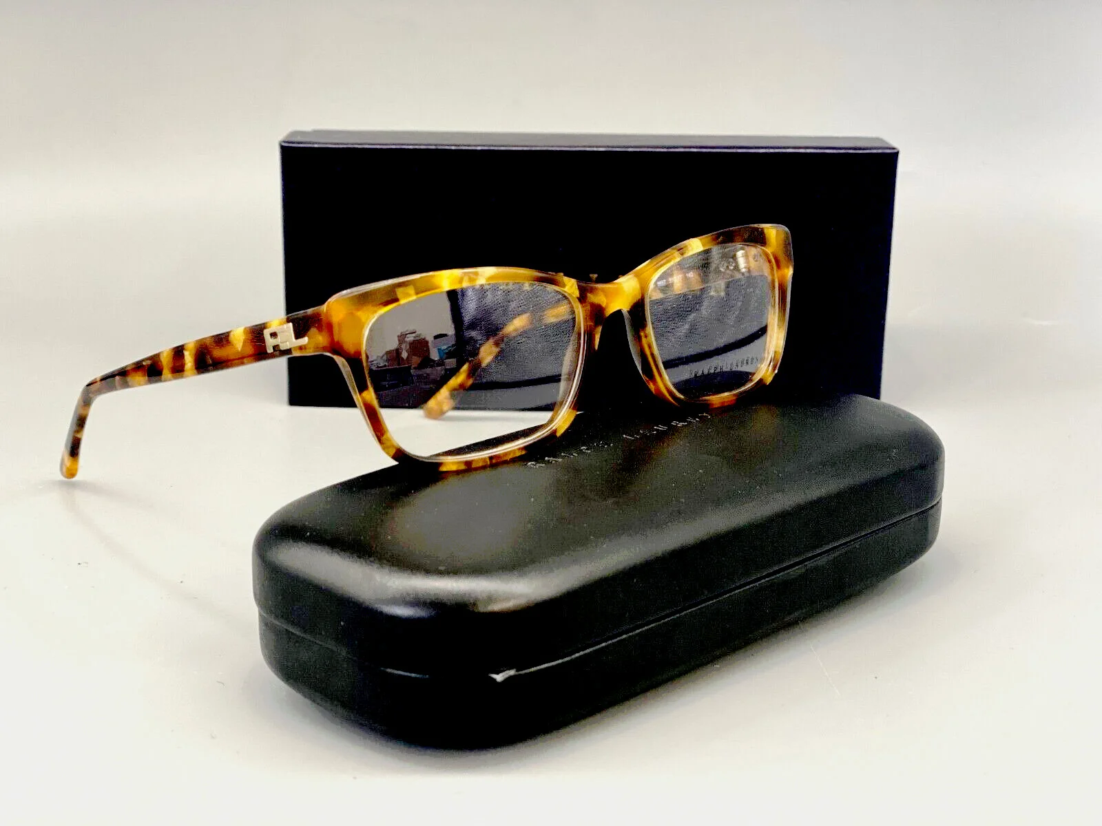 RALPH LAUREN RL 6169 5657 WOMAN EYEGLASSES 51-17-140 mm HAVANA GOLD ORIGINAL