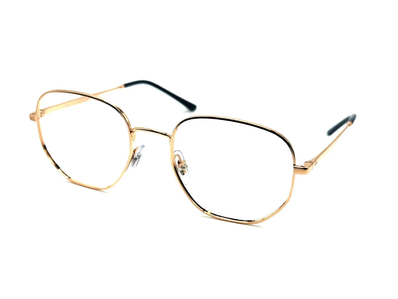 Ray Ban RB6489 Eyeglass Frames Aviator Metal Eyewear Arista Gold 55-14 140mm 4