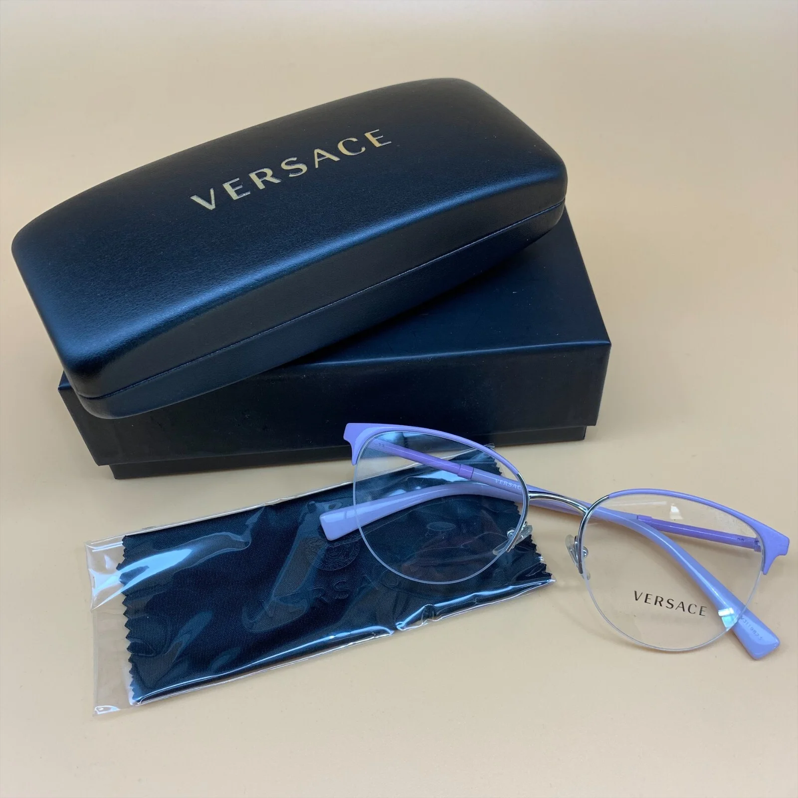 Versace VE 1247 1000 52mm Women 3